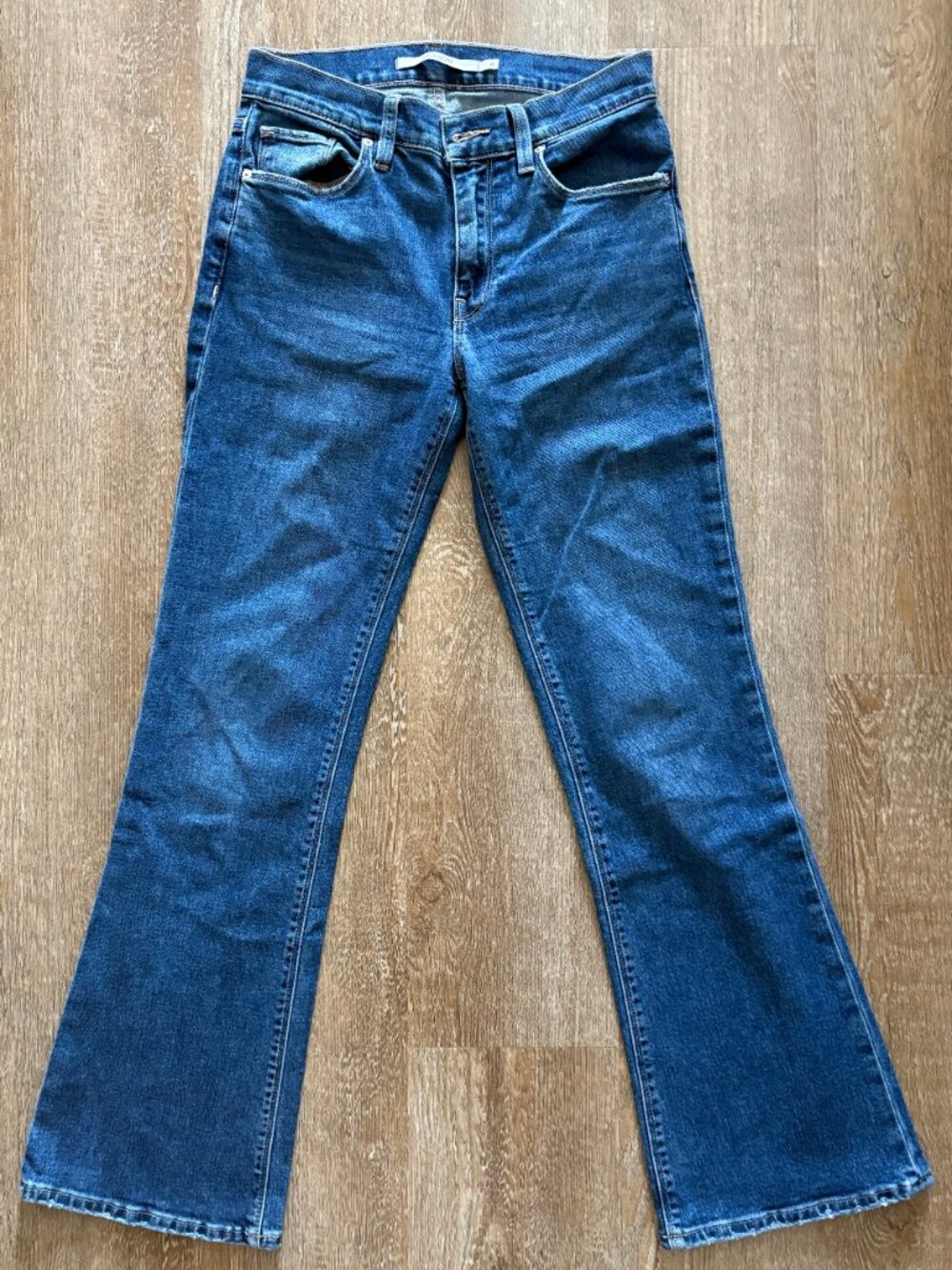 Hudson High-Rise Bootcut Jeans Medium Wash - Picture 2 of 4